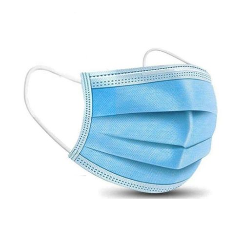 Result Essential Hygiene Ppe Disposable 3-Ply Type Iir Medical Mask (Pack Of 50) Blue